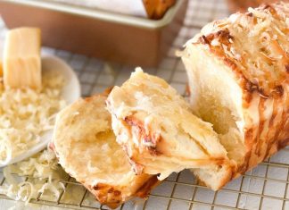 Small-Batch Four-Cheese Pull-Apart Milk Bread
