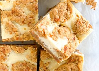 Small-Batch Carrot Cake Cheesecake Bars