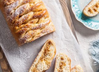 Peanut Butter Banana Braid