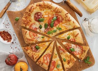 June: Heirloom Tomato Pizza