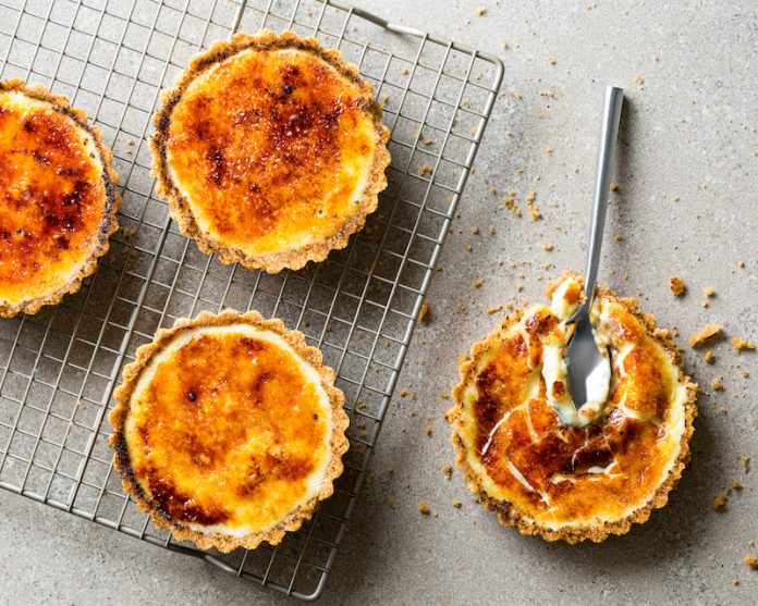 bruleed Key Lime Pies