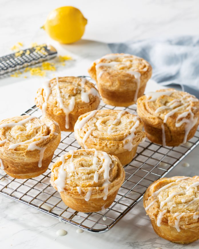 Laminated Lemon Biscuits