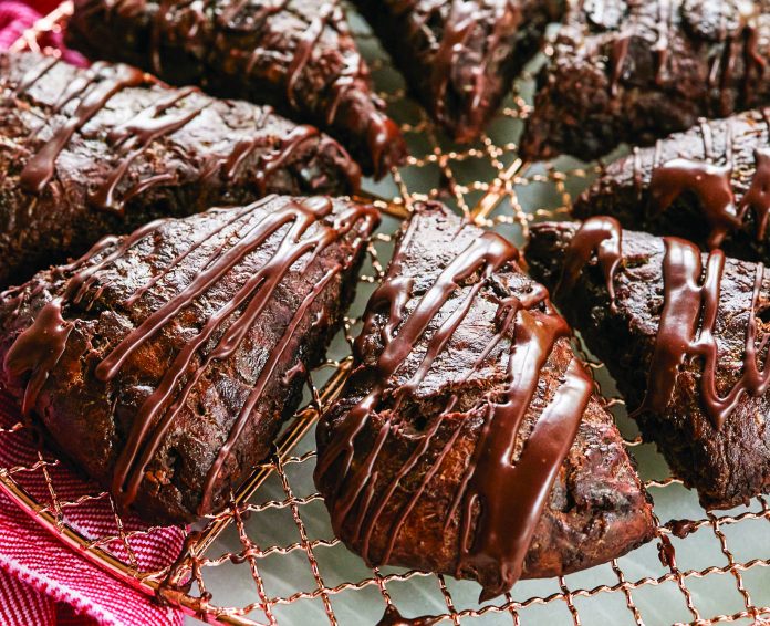 chocolate scone
