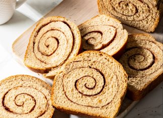Cinnamon-Swirled Banana Loaf Cinnamon-Swirled Banana Loaf