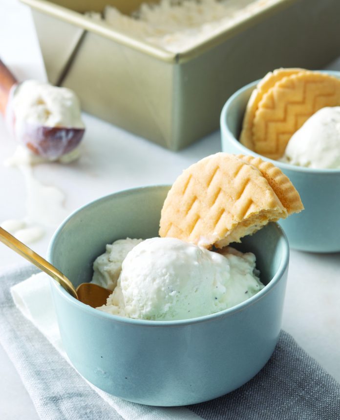 No-Churn Custard Ice Cream