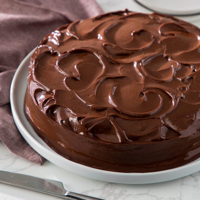 Chocolate Prune Olive Oil Cake