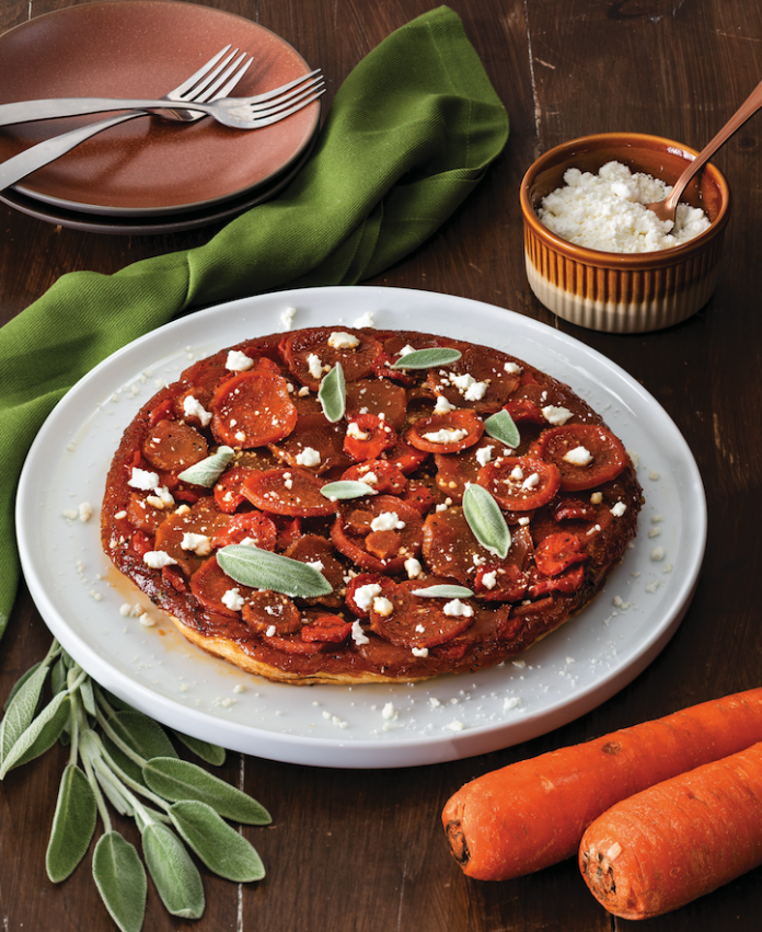 Root Vegetable Tarte Tatin