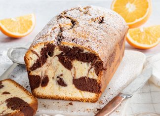 Chocolate-Orange Marble Pound Cake Chocolate-Orange Marble Pound Cake