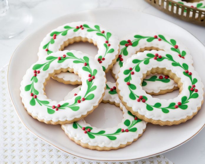Sugar Cookie Wreaths