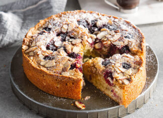 Berry Frangipane Cake