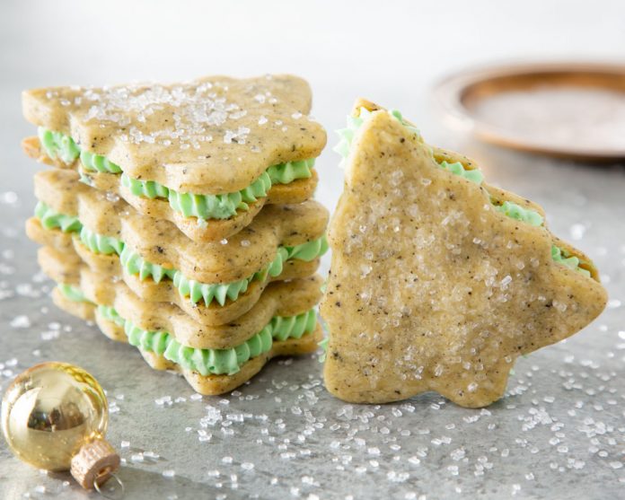 Earl Grey Sandwich Cookies