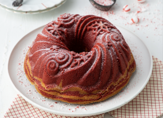 Vanilla-Peppermint Swirl Bundt Cake vanilla-peppermint swirl bundt cake