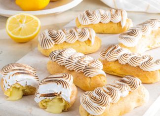 Lemon Meringue Éclairs Lemon Meringue Eclairs