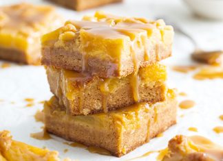 Rum-Roasted Pineapple Blondies Rum-Roasted Pineapple Blondies