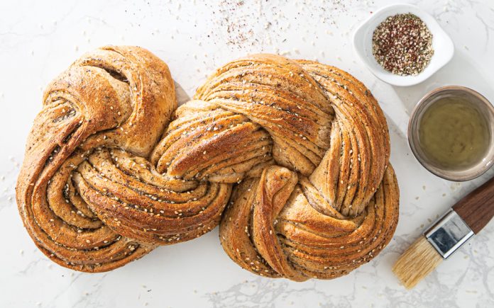 Za'atar Swirl Bread