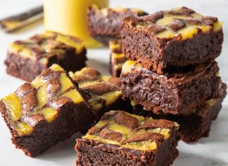 Lemon Curd Brownies lemon curd brownies