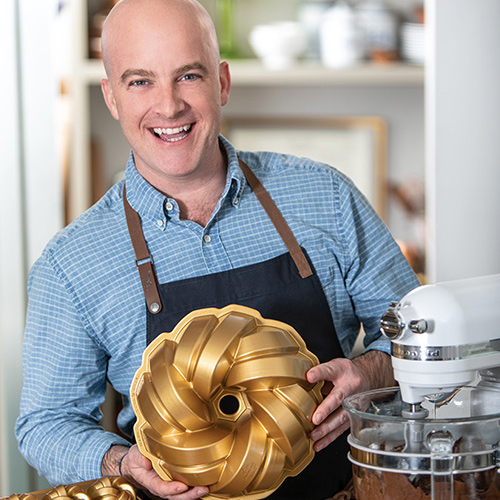 BHHMayJune21047SWS - Bake from Scratch Brian Hart Hoffman with NordicWare Anniversary Pan