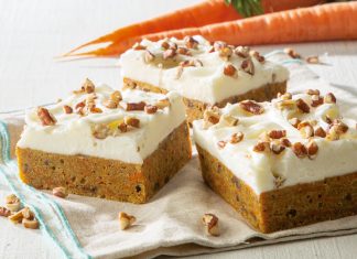 Carrot Cake Blondies carrot cake blondies