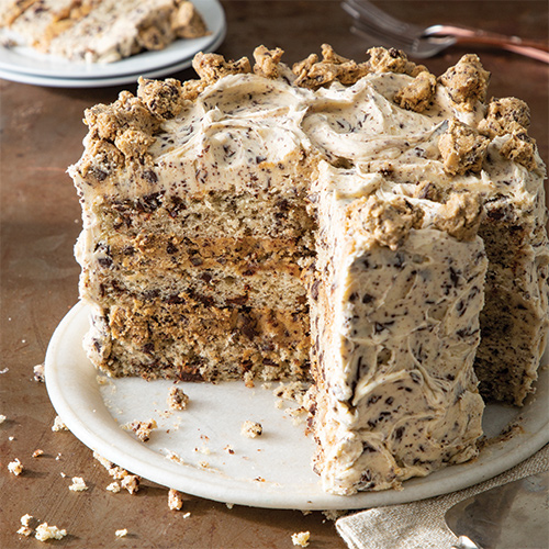 Chocolate Chip Cookie Layer Cake Featured in Bake from Scratch May June 2022 Issue - Bake from Scratch Chocolate Chip Cookie Layer Cake Featured in Bake from Scratch May June 2022 Issue
