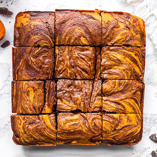 Pumpkin Spice Brownie
