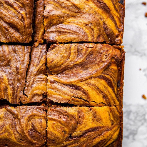 Pumpkin Spice Brownie