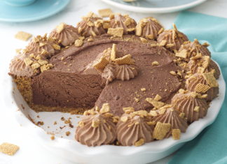 Honey Graham Cereal Chocolate Pie Honey Graham Cereal Chocolate Pie