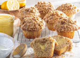 Lemon Curd Muffins lemon curd muffins
