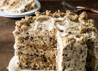 Chocolate Chip Cookie Layer Cake Chocolate Chip Cookie Layer Cake