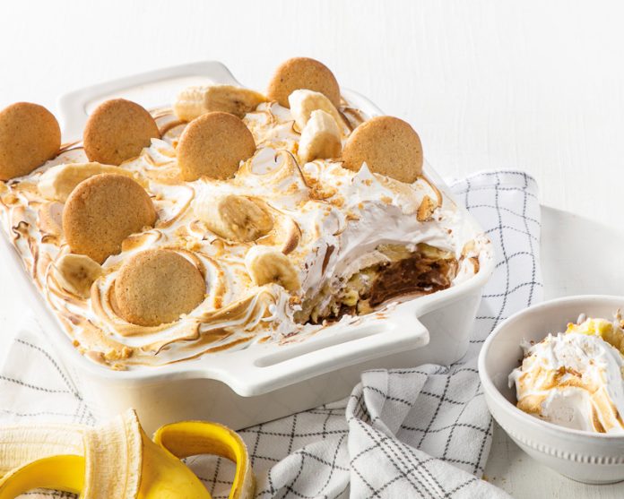 Chocolate-Hazelnut-Banana Pudding