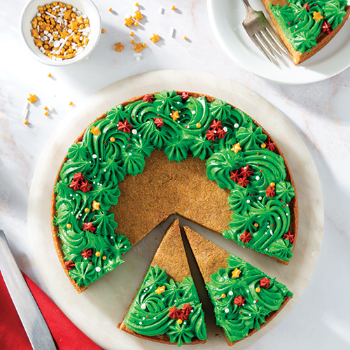 cookie cake wreath - Bake from Scratch