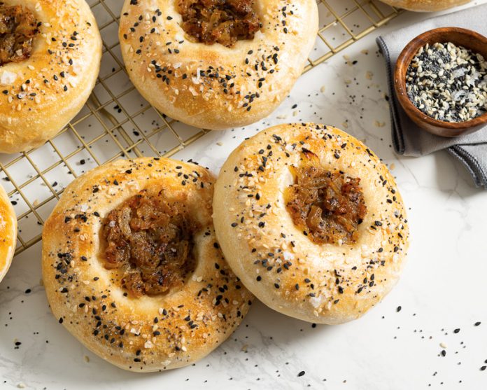 Onion-Poppy Seed Bialys