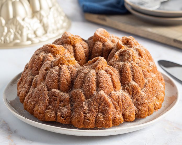 Pumpkin Spice Cake Bundt of the Month Baking