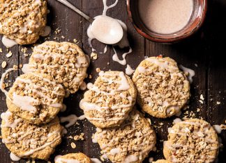 Apple-Streusel Cookies Apple-Streusel Cookies