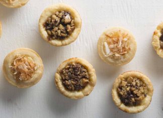 Chocolate Bourbon Pecan Tassies Chocolate Bourbon Pecan Tassies