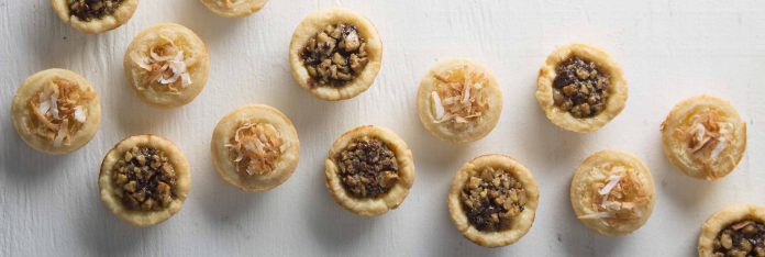Chocolate Bourbon Pecan Tassies
