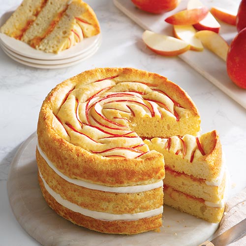 Torta Di Mele Sliced