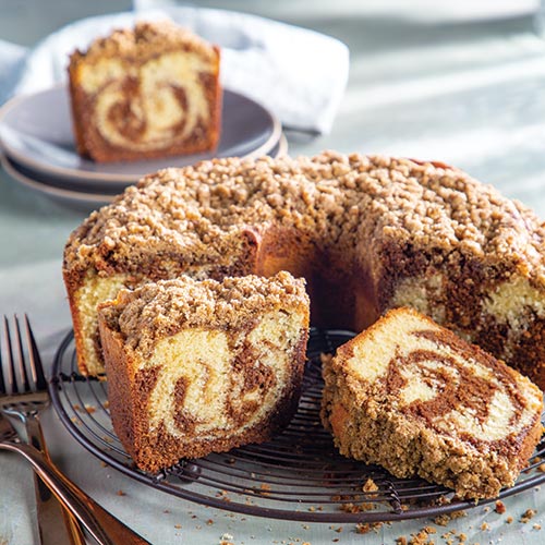 Coffee Cream Bundt Cake