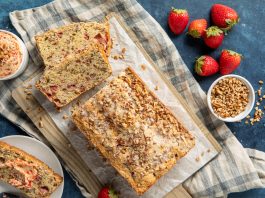 Strawberry-Pecan Bread with Strawberry-Pecan Butter Strawberry-Pecan Bread with Strawberry-Pecan Butter