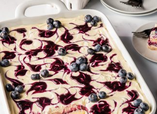 Blueberry-Lemon Tiramisù Blueberry-Lemon Tiramisù