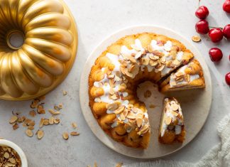 Cherry-Almond Bundt Cake cherry-almond bundt cake