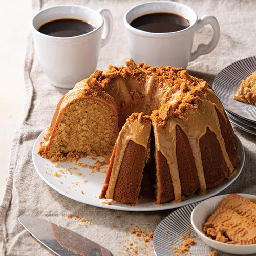 Cookie Butter Bundt Cake