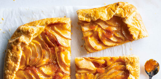Apricot-Pear Galette