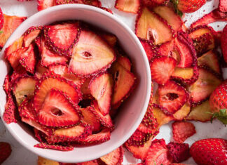 Our Nine Favorite Strawberry Recipes Our Nine Favorite Strawberry Recipes Strawberries in bowl and on parchment