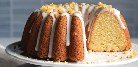Persian Love Pound Cake Persian Love Pound Cake on white cake stand