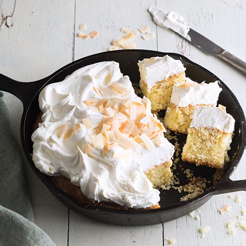 Coconut Skillet Cake