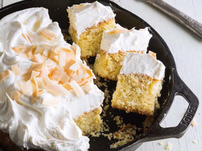 Coconut Skillet Cake