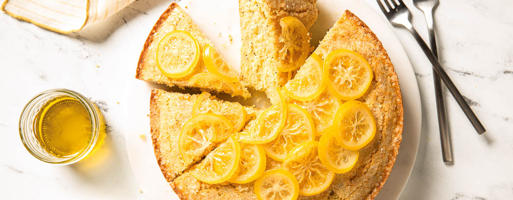 Meyer Lemon Olive Oil and Poppy Seed Cake