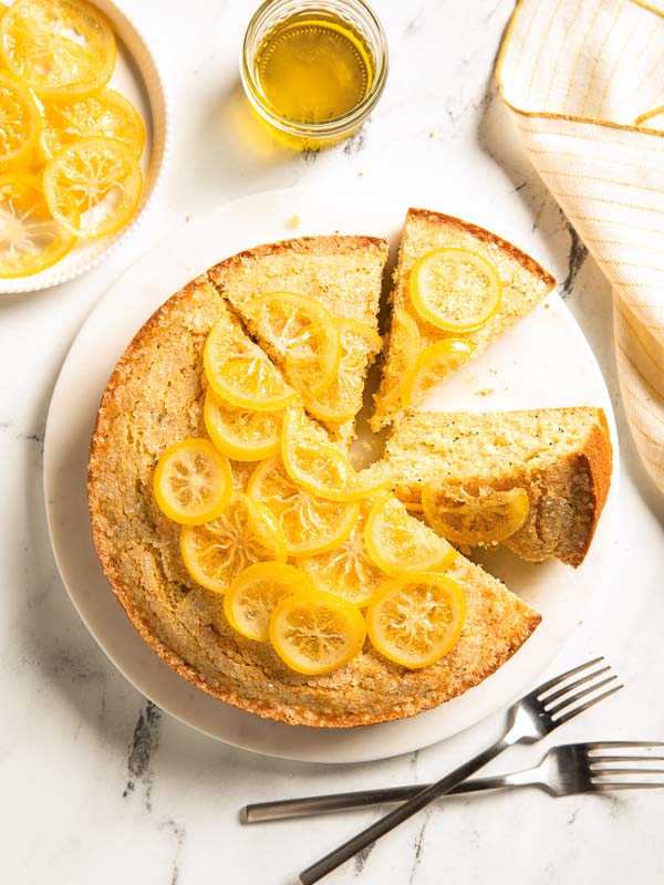 Meyer Lemon Olive Oil and Poppy Seed Cake