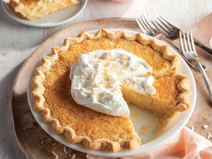 French Coconut Pie