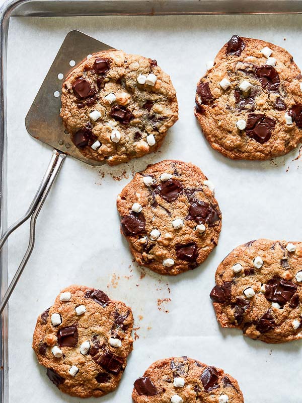 S'mores Chocolate Chunk Cookies